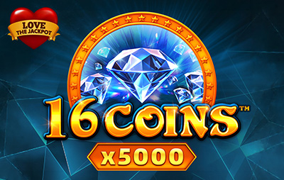 16 Coins x5000 Love the Jackpot